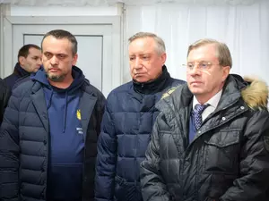 Беглов и члены правительства осмотрели стройплощадку ВСМ