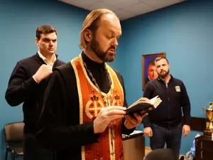 ЛДПР освятила свой штаб на Маркина в преддверии выборов