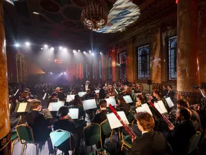 Беглов и Бельский пришли на открытие новой сцены театра имени Шаляпина