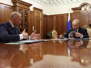 Путин встретился с губернатором Калининградской области Беспрозванных