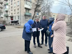 Кононов проверил ход работ по устранению последствий атаки беспилотников