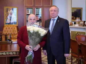 Беглов встретился с митрополитом Варсонофием