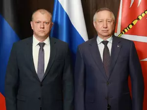Беглов встретился с главой Мариуполя Кольцовым в Смольном