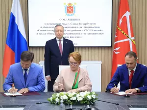 Линченко на ПМЭФ подписал соглашение о восстановлении Невской мануфактуры