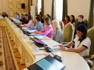 Екатерина Кондратьева примерила роль докладчика в Мариинском дворце