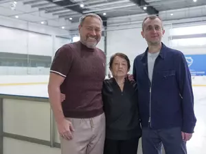 Бельский и Пиотровский поздравили фигуристку Тамару Москвину с днем рождения