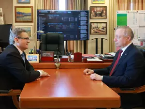 Беглов и Филимонов обсудили новые проекты Петербурга и Вологодчины