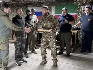 Петербургские депутаты встретились с бывшим коллегой Малькевичем в зоне СВО